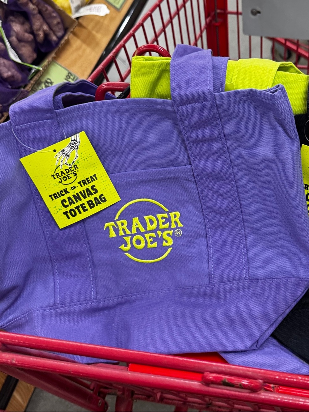 Trader Joe’s Halloween Tote Bag